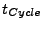 $t_{Cycle}$
