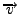 $\overrightarrow{v}$