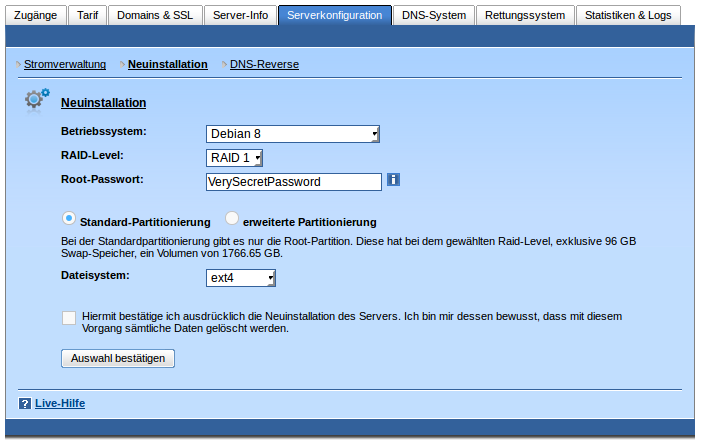 figure images/ServerInstallWegGUI.png